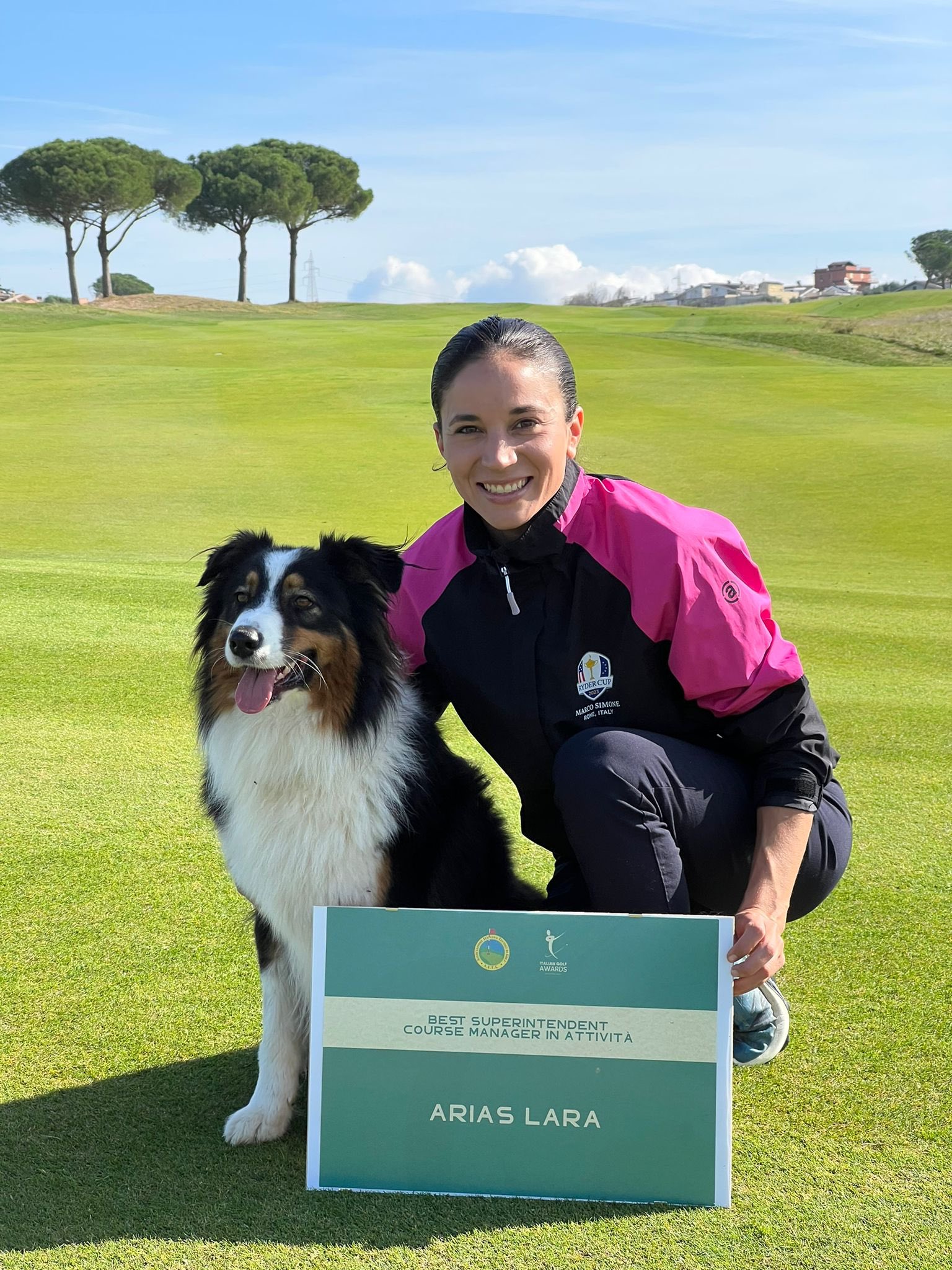 Lara Arias on X: Italian Golf Awards. Best Superintendent 2021! Thank you  for believing in me, it motivates me to keep working hard everyday. #TAS  #rydercup2023 t.coxwZuvBe7FS  X