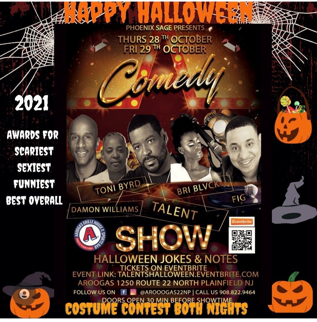 Sheronda_Chic44's tweet image. THIS WEEK! THURSDAY &amp;amp; FRIDAY!!! COME GET THIS FUNNY &amp;amp; WEAR YOUR BEST COSTUME!!!! LETSS GOOO!🎃👻🎃👻🎃👻
@Ceo_Quincey
@comedianfig
@ItsJustComedy 
@Aroogas22NP 
@DamonWilliam

👇🏾👇🏾👇🏾👇🏾👇🏾👇🏾
eventbrite.com/e/talents-hall…

eventbrite.com/e/talents-hall…