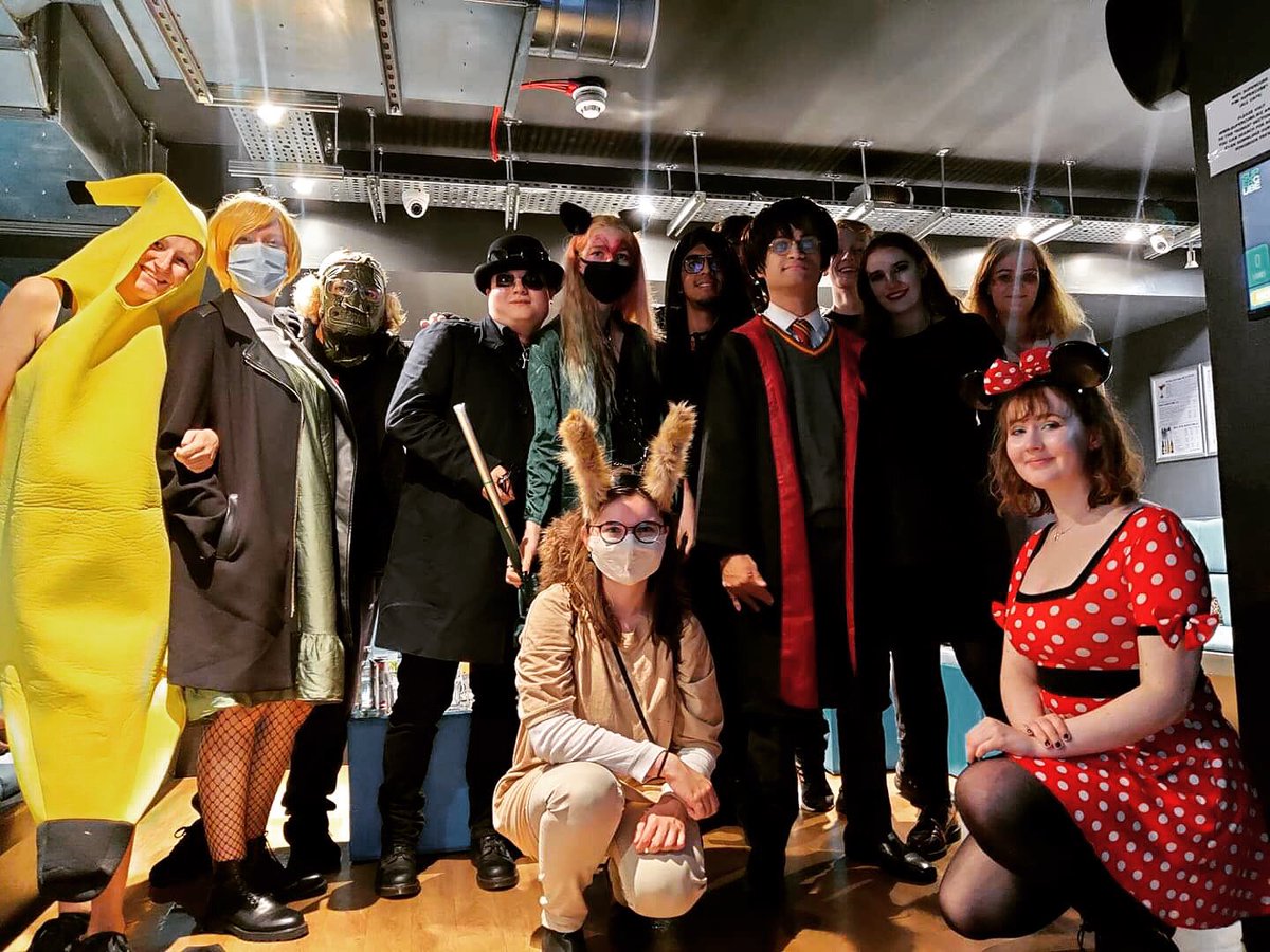 ReActStrathUni's tweet photo. Halloween social round 1 (karaoke edition🎤) https://t.co/iv5hdu8Dca