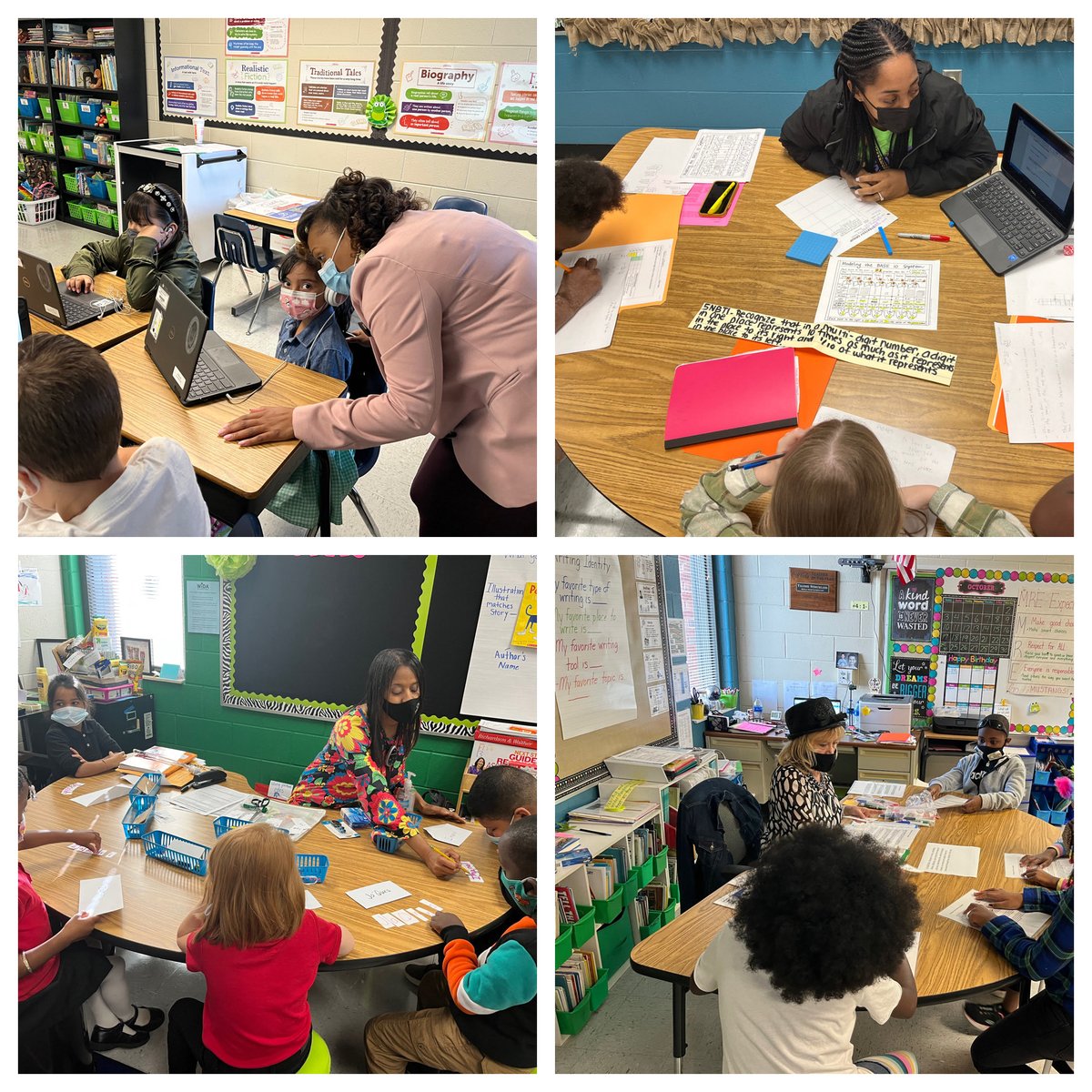 DrPennyMosley's tweet photo. Intentional small group instruction to meet the needs of students. Way to go Middle Ridge. https://t.co/YB94DJtAxQ