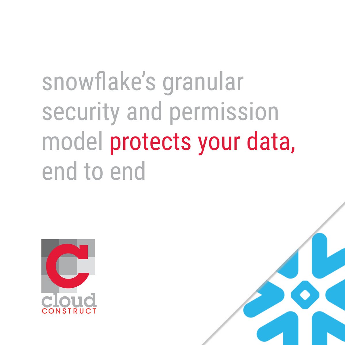 CloudConstruct's tweet image. Things you should know about Snowflake | There is a lot to know about this cutting-edge data warehousing platform, and our experts can break it down for you. From data protection to ease of use, check out what Snowflake is and how it can help you! 
#AllTheLatestTech #Snowflake