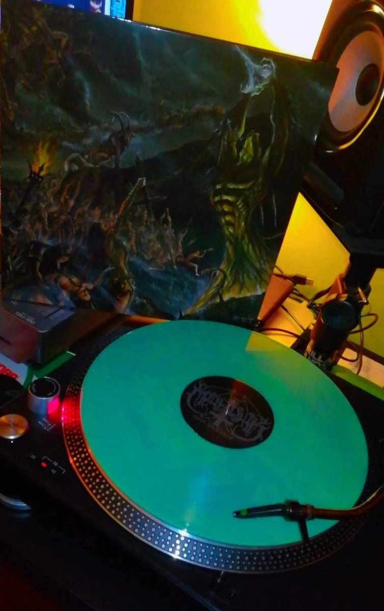 Vinyl of today
@MardukOfficial OPUS NOCTURNE
Green marble vinyl by @OsmoseProd #marduk #opusnocturne #sulphursouls #opusnocturne #marduk666 #blackmetalmasterpiece #trueblackmetal #truemarduk