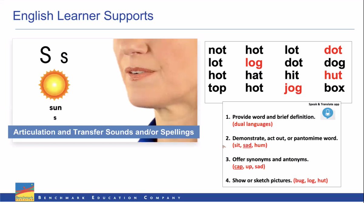 What do our students need? Wiley Blevins discusses these supports during phonics instruction. <a href="/BenchmarkEdu/">Benchmark Education</a> <a href="/wbny/">Wiley Blevins, EdD</a> <a href="/KnoxCoElemELA/">KCS Elementary ELA</a> @hannah_ellcoach <a href="/KnoxELLCoach/">Lisa Clark</a>