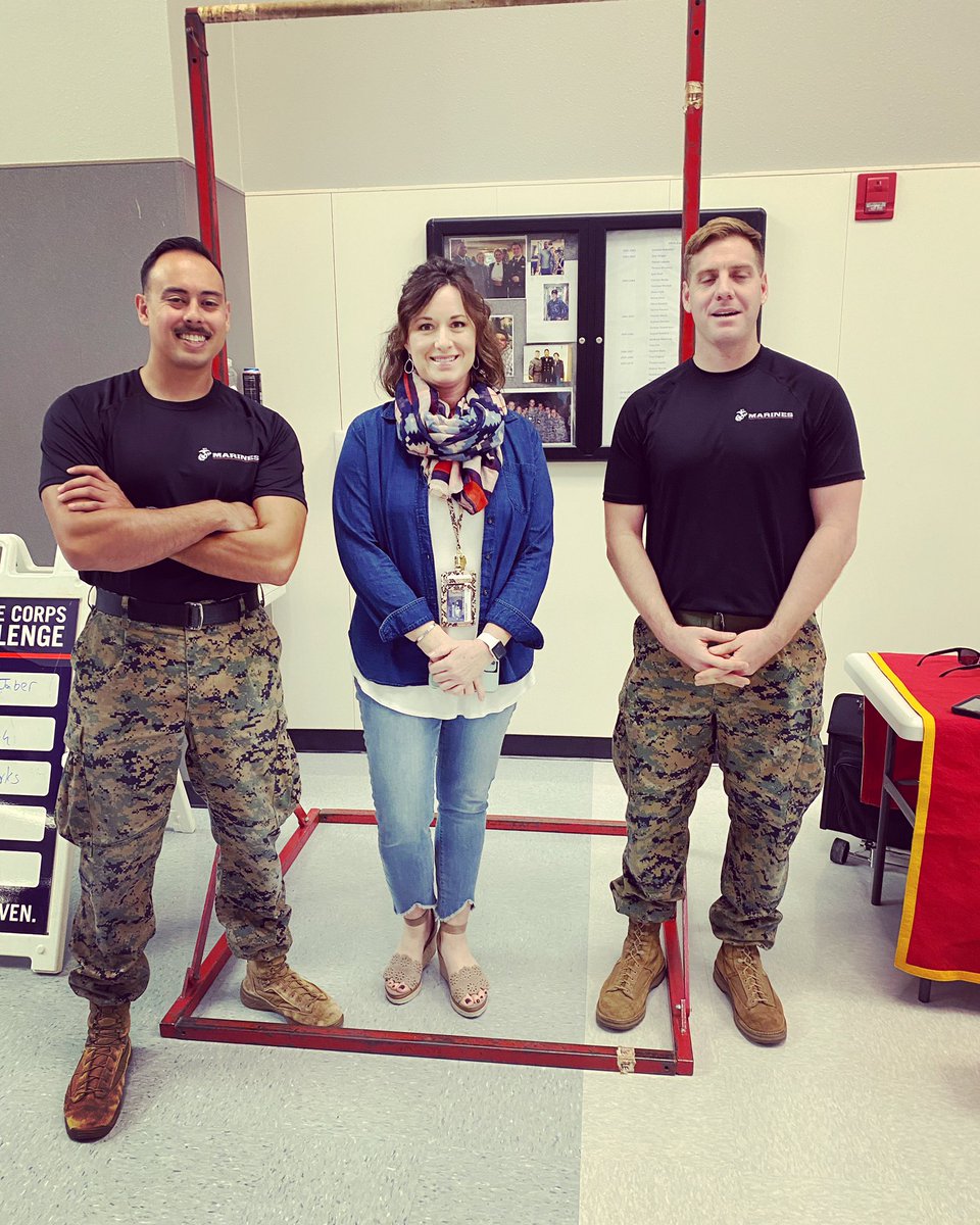 mattie_mackey's tweet photo. Thank You Texas Women’s University, A&amp;M Corpus Christi, and Marine Corp for visiting FMHS!!! @FlowerMoundHS @twuevents @USMC https://t.co/8vHEXd6A0m