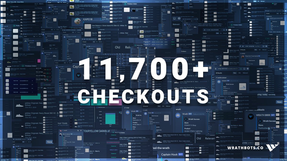 jasondev0's tweet image. Welcome to this week's #WrathWednesday!

Let's start with a quick summary of what our users have been up to in the last week:
11,700+ pairs of Dunks, Yeezys, &amp;amp; more!

We think this calls for a celebration 🥳:
- Reply #WrathWednesday
- RT &amp;amp; Like

10 Weeklies. 20 mins! 💙