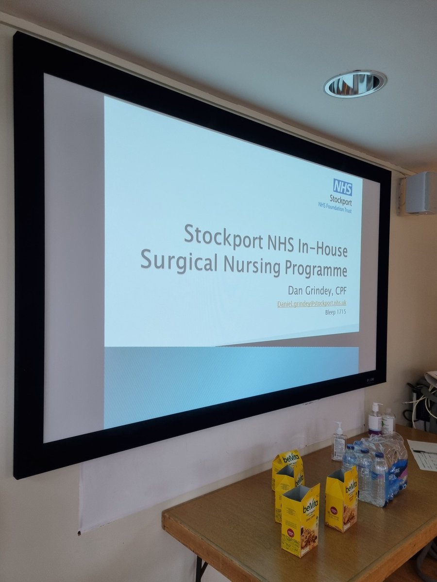 Day 3 of the @StockportNHS surgical nurse programme today. Great sessions on urology, colorectal and ERAS+ supporting new and international nurses. With days on holistic and quality care, NG study day and sepsis already covered @BeckyEdwards13_ @lynneva76860328 @greenkaty13