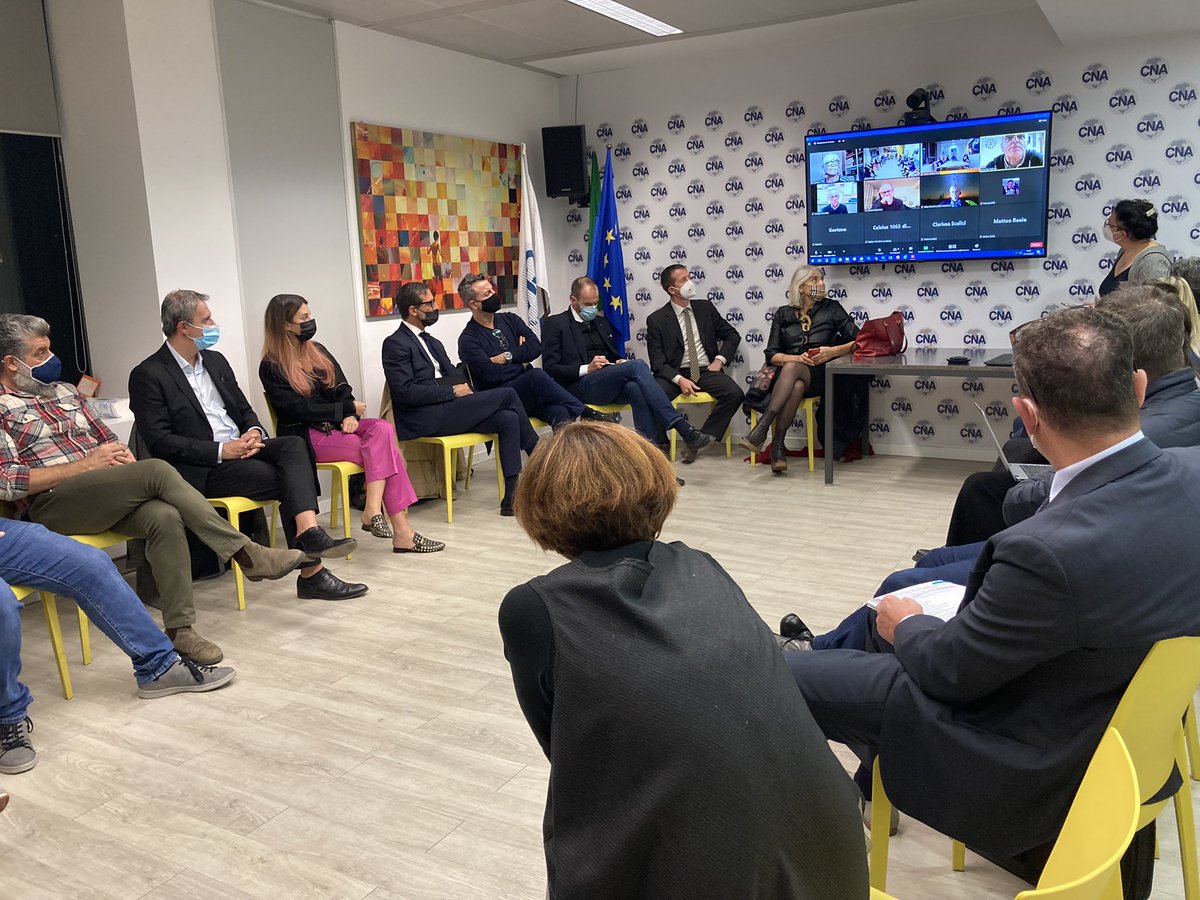 Si sta svolgendo adesso il primo incontro di “La Community di CNA Milano: 90’ per conoscerci” 😍👇#cna #cnamilano #Community #cnamilanocommunity