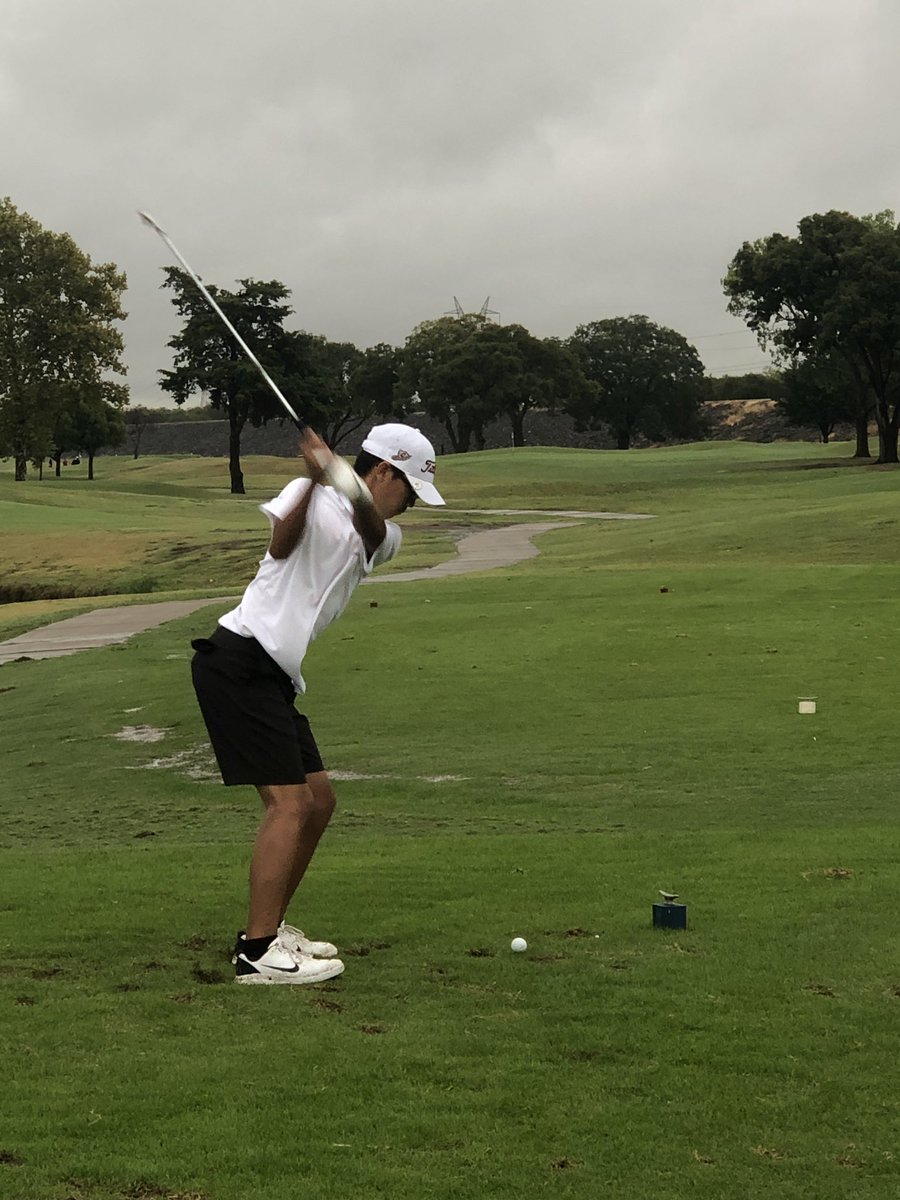 Colin, Ethan, Joshua and Vincent in action at Lake Park. A little wet and windy, but still a beautiful day at the course. <a href="/KISDAthletics/">Keller ISD Athletics</a> <a href="/KellerCentralHS/">Keller Central HS</a> <a href="/CHSIlluminator/">Central HS Newspaper</a>