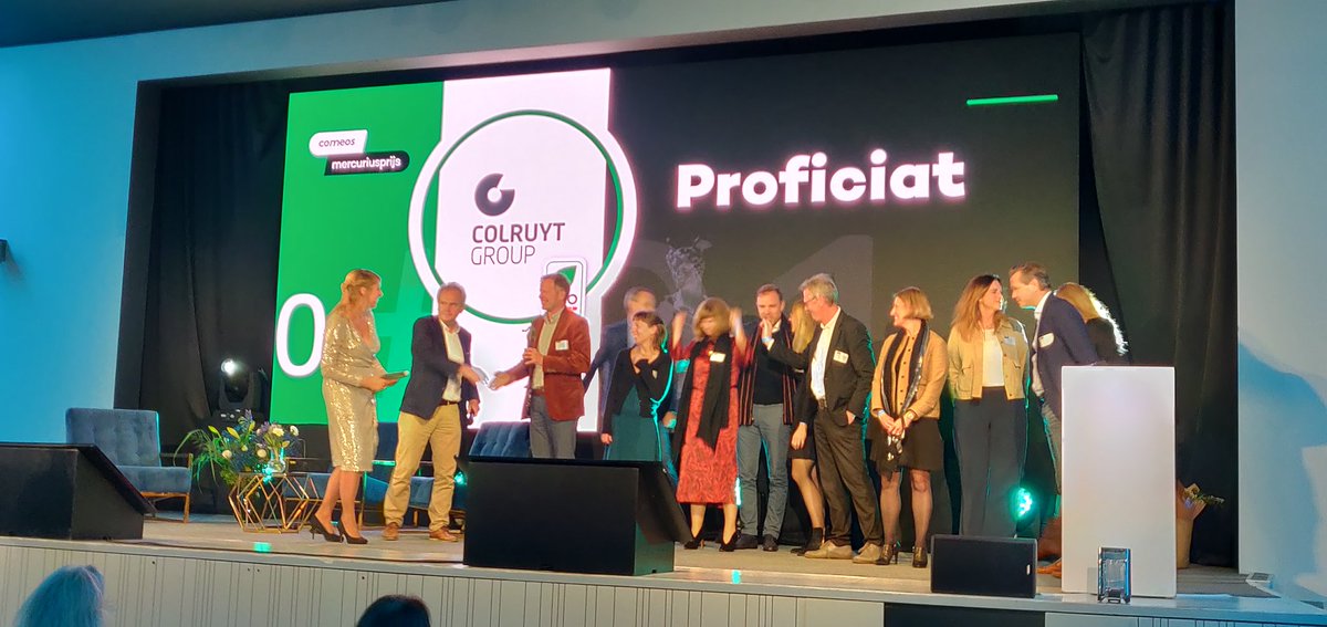 wimvanedom's tweet image. Colruyt wint dit jaar de #mercuriusprijs voor hun ecoscore. Gefeliciteerd! @comeos_nl
