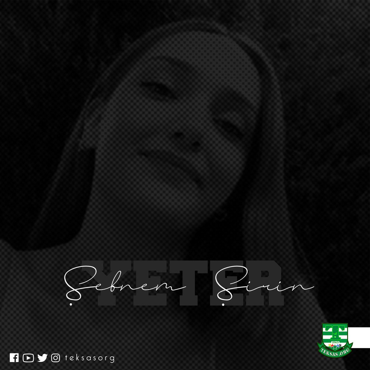 Y E T E R! #ŞebnemŞirin