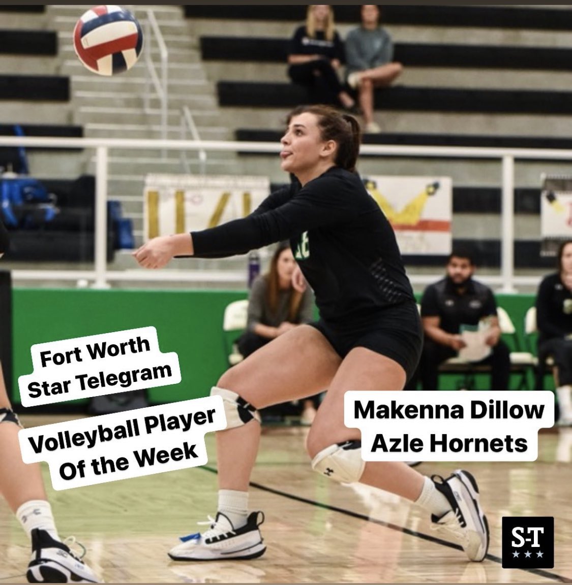 Congratulations to <a href="/DillowMakenna/">makenna dillow</a> on being named DFW Player of the Week! #weareazle 

Thank you <a href="/Gosset41/">Brian Gosset</a>!
