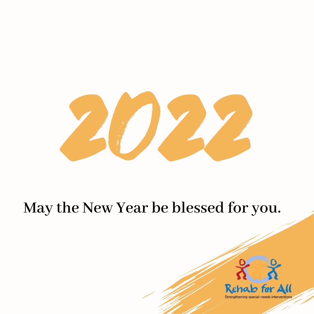 Wishing you a happy new year from the Rehab For All SA team!