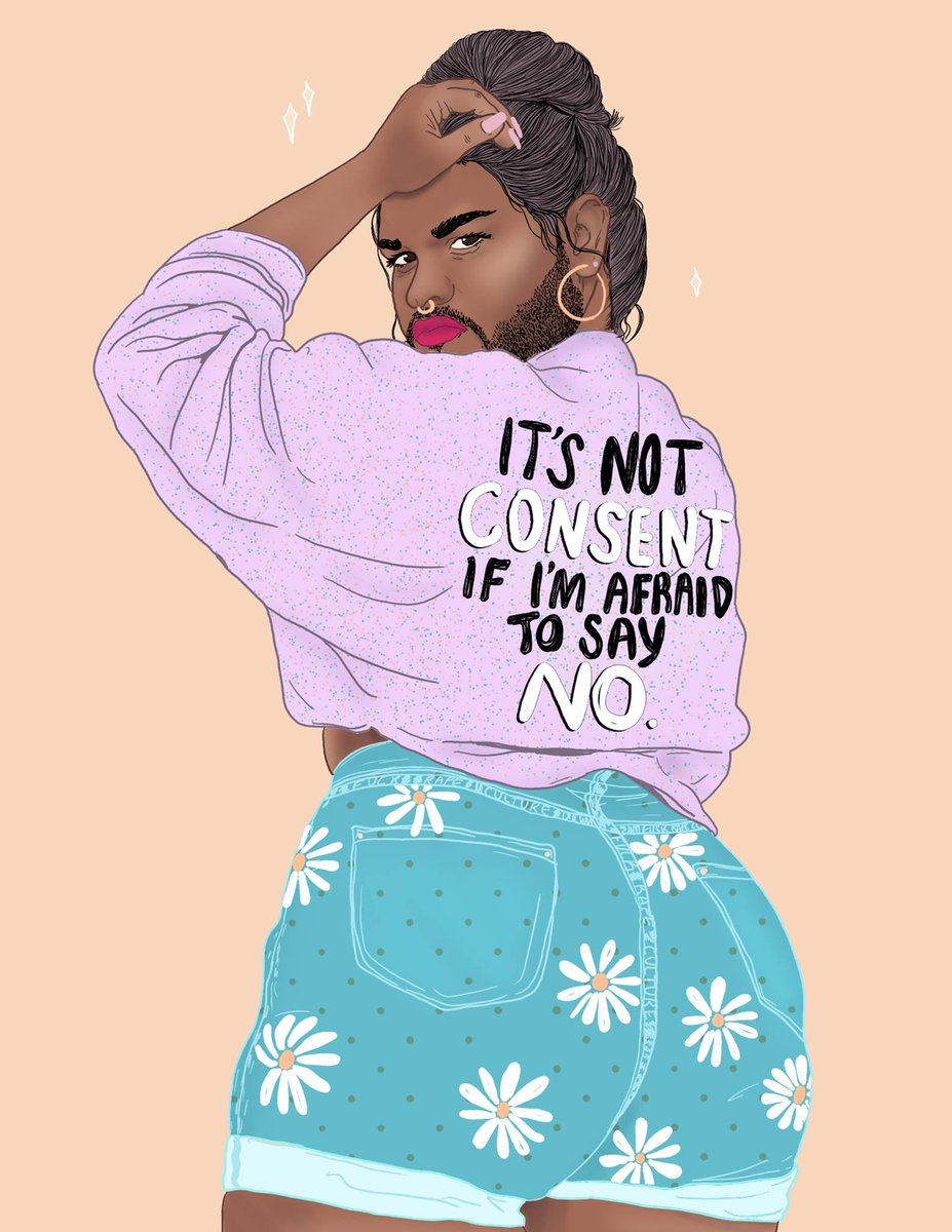 🌸 It’s not consent if I’m afraid to say no. 🌸