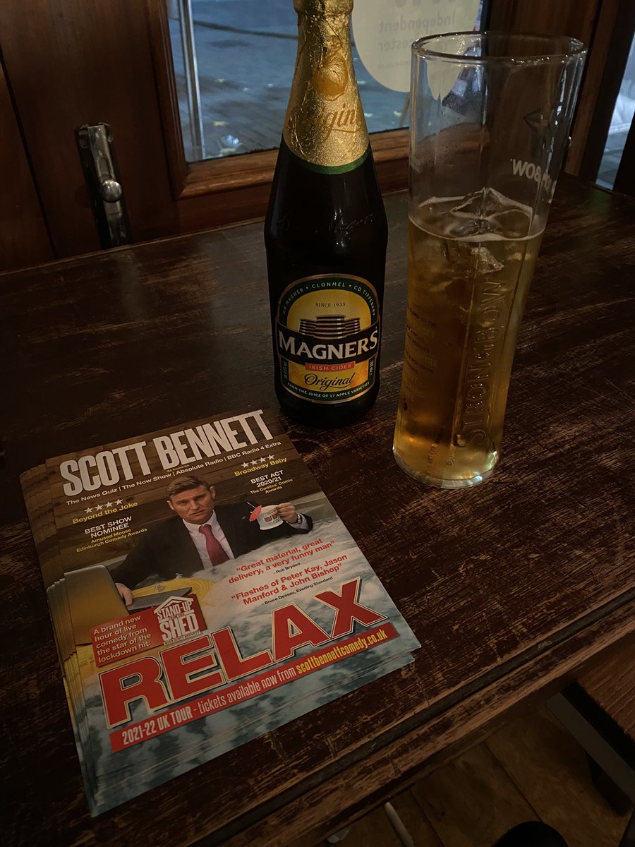 Come out to watch a night of comedy <a href="/BigDiff_Venue/">The Big Difference</a> and just can’t get away from <a href="/scottbcomedyuk/">Scott Bennett - on tour 2025!</a> no wonder he’s doing so well 👏👍 #kingofpromo