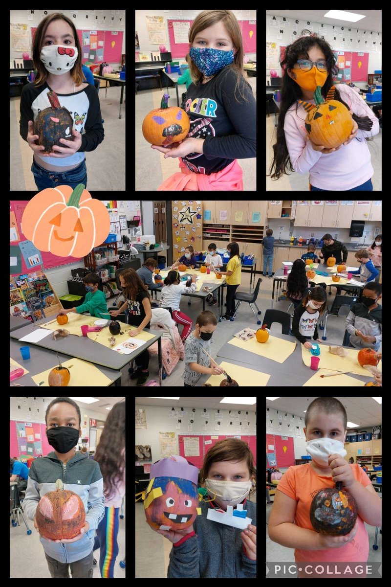 MsRsStars_LDSB's tweet photo. 🌟STARS decorating pumpkins today. So much creativity! Thanks for the pumpkins Mr. Morency and Ms.Dos-Santos. @MollyBrant_LDSB https://t.co/IqMYwKNrA0
