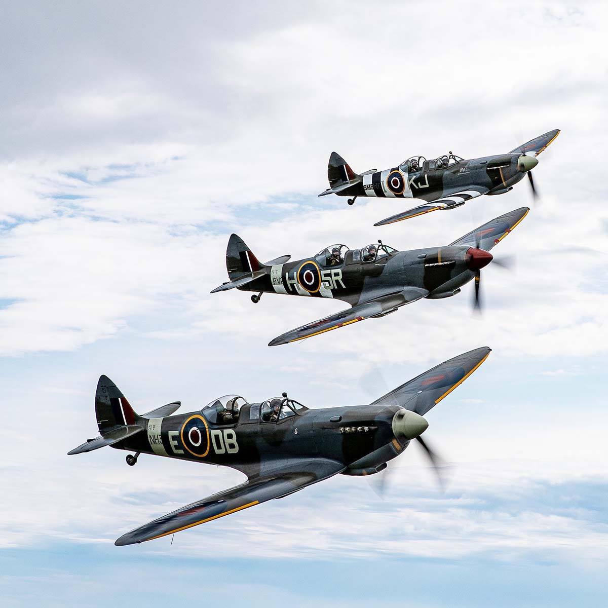 silmiddotcom's tweet photo. โ๏ธ Warbird Wednesday โ๏ธ Why have 1 when you can have 3?
#aviation #aviationphotography #spitfire #pilot #aviationhistory #aviationspotter #aerospace #consumables #aviationpic #silmid #warbirdwednesday #royalairforce https://t.co/k9B89sDl7a