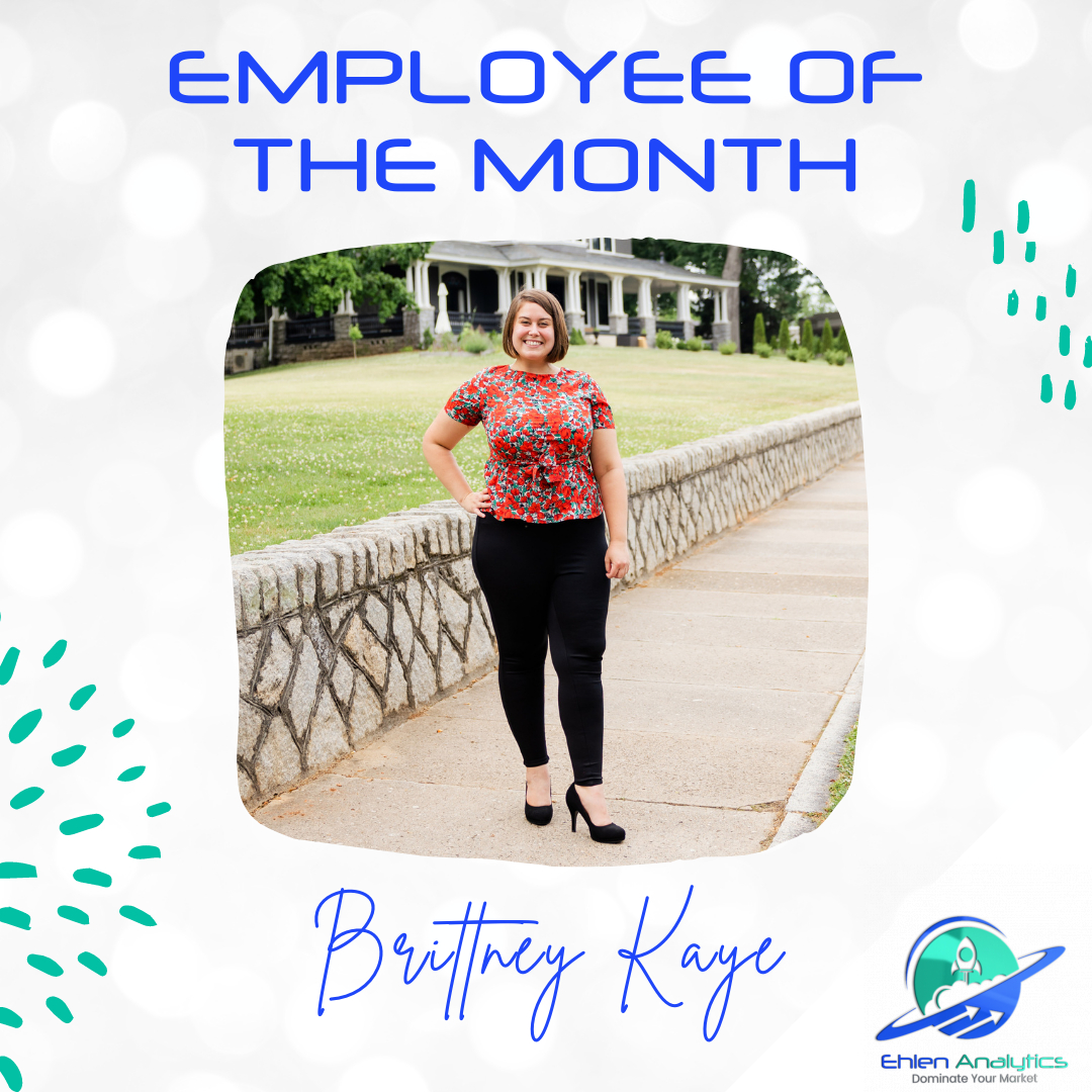 EhlenAnalytics's tweet photo. Congratulations to Brittney, our September Employee of the Month! 👏

Brittney, thanks for all of your hard work, and your endlessly positive attitude! We're so grateful to have you as a part of our team! 🙌

#EhlenAnalytics #DigitalMarketing #DominateYourMarket https://t.co/IDknk9NzjI