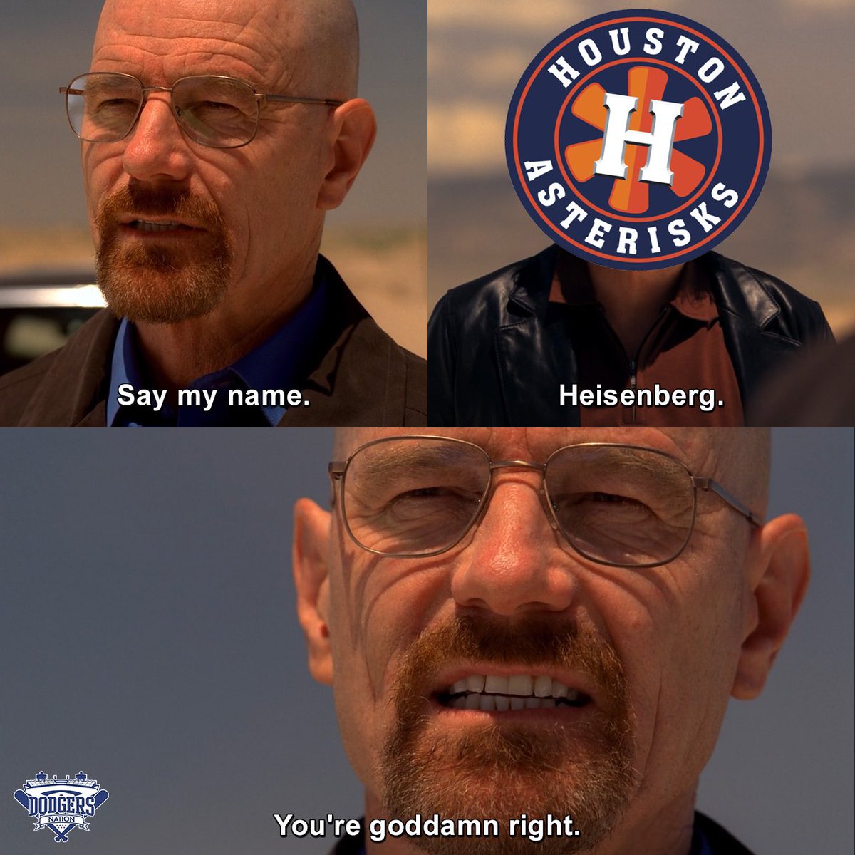 Bryan Cranston went off on the cheating Astros* on his Instagram. 🔥