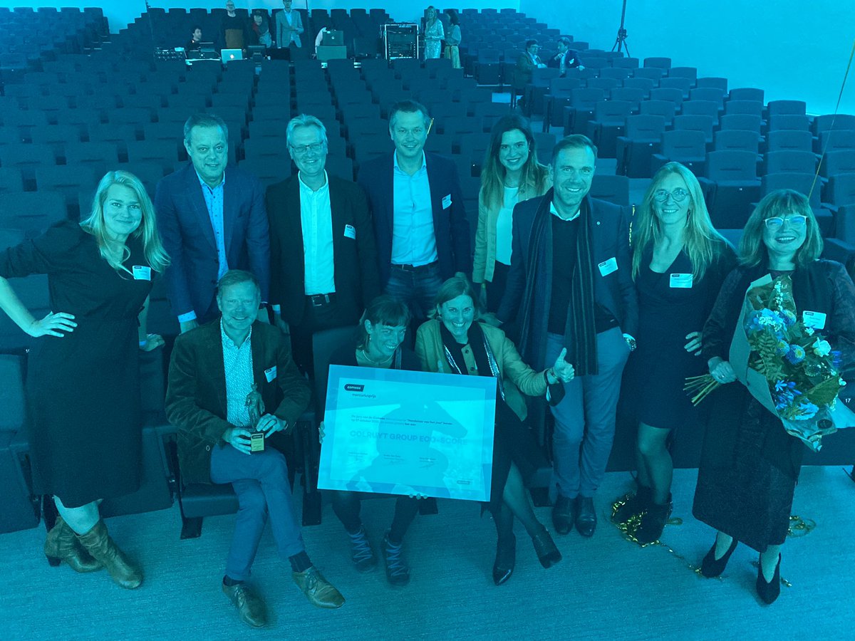 KMaesschalck's tweet image. Teamwork @colruytgroup wint mercuriusprijs 2021 met #ecoscore #dankjewel