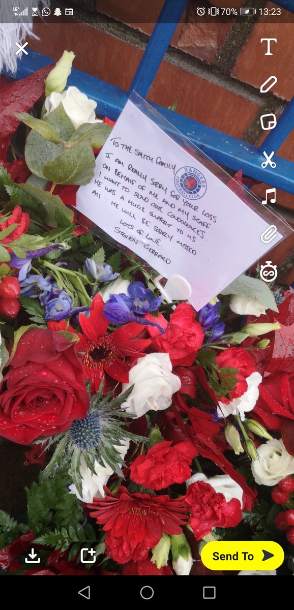 laurengill331's tweet photo. Ibrox was beautiful this morning 💙💚 https://t.co/8xEmpVMbkl