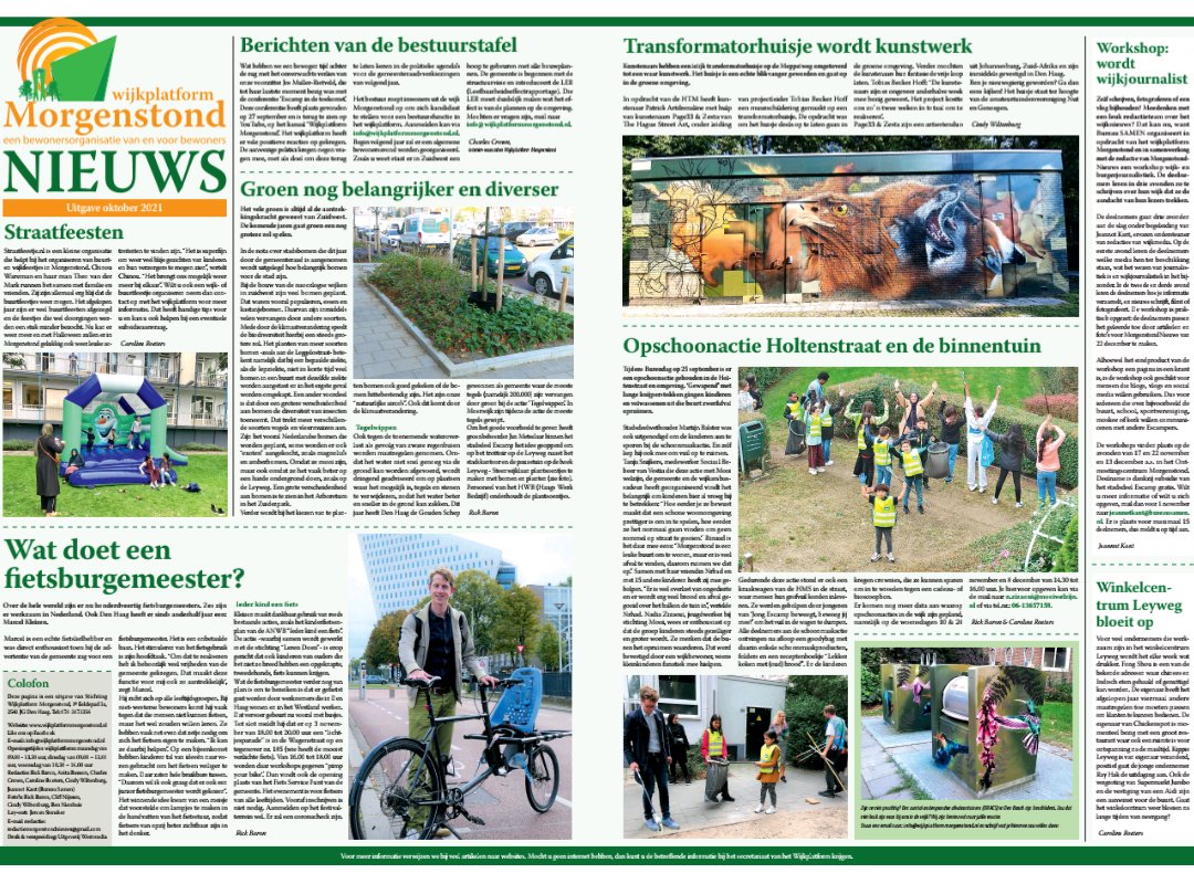 Deze week staan de kinderen van Morgenstond in de krant 💪<a href="/vestia/">Amy Cerny</a> @holtenstraat @balstermartijn @haagsehanden  <a href="/crownies/">Ricco Aldilla</a>