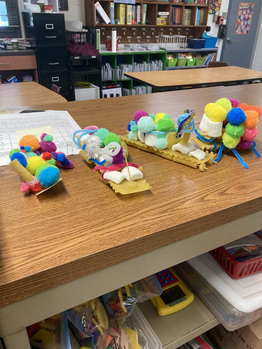 mtruslow_'s tweet photo. 5th Grade #SCOPESquad @SpotswoodElem is ready to take flight with their pasta rovers. Hope their “eggstronauts” don’t crack under the pressure of space travel! 🚀 https://t.co/PU3oM7uZwp