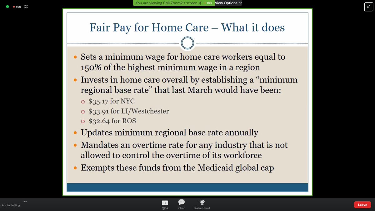 HorowitzFaigie's tweet photo. At the CDPAANYS conference in Troy, we're talking about what #FairPay4HomeCare is. With or without #BuildBackBetter , let's get it done! We're almost at the finish line. Listen to your senior constituents & solve the workforce crisis now! #caregiving #workforceneeds https://t.co/RqQ3hpsqHH