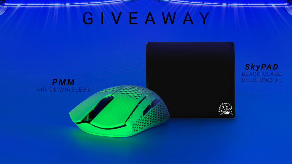 To enter:
Retweet🔃and follow
@SkyPADgaming 
<a href="/ModsMouse/">PMM</a> 

Ending Sunday.

Good luck!