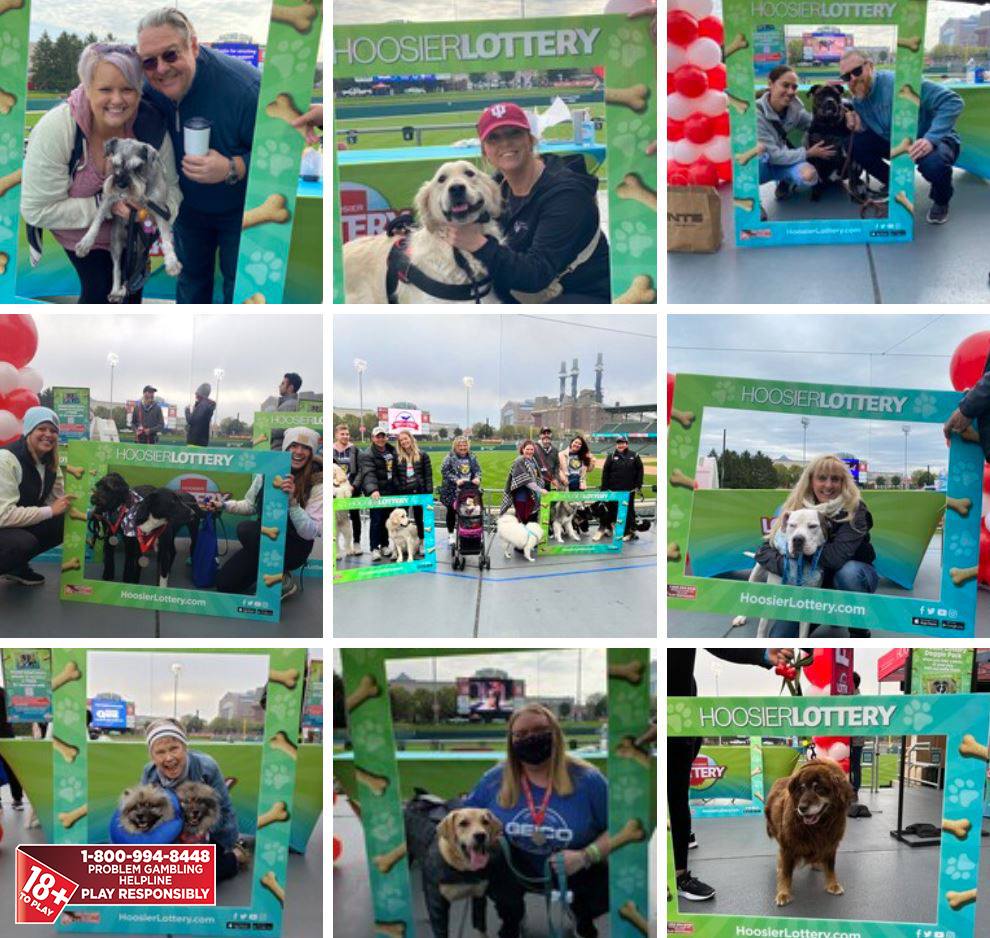 Thanks to all of you that stopped by to visit us last weekend at 
<a href="/MuttStrut/">Indy Mutt Strut</a>! And even if you didn't, here's an excuse to click through a photo gallery of cute dogs: hoosierlottery.com/mutt-strut