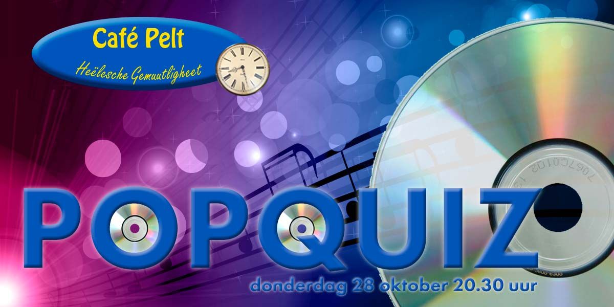 Morgenavond gaan we muzikaal verder met de tweede post-corona-editie van de popquiz met Barry Hodiamont. Dat wordt weer een gezellig muzikale boel!