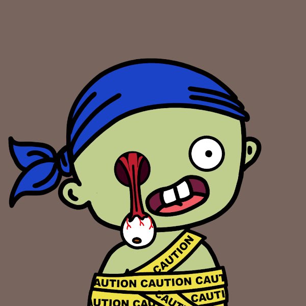 sunnysided88's tweet photo. @DoloNFT Would love you to peek at ZomZoms! Perfect add for Halloween, too 🧟‍♂️ https://t.co/Nrt2CIm29O
