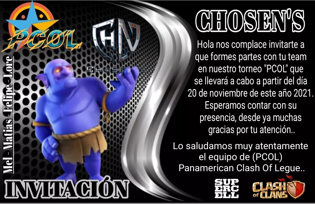 Muchas gracias <a href="/JACKYGAMER10/">JACKY_GAMER</a> por la invitación. Estaremos presentes sin ninguna duda !!!!