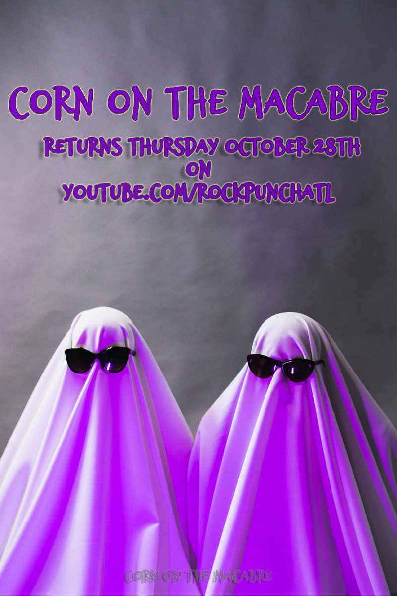 👻💀🎃TOMORROW🎃💀👻 The creepy, kooky, mysterious & spooky @CotM_Podcast ladies are BACK! Join them on our YOUTUBE channel every Thursday! #podcast #YouTube #Spooktacular