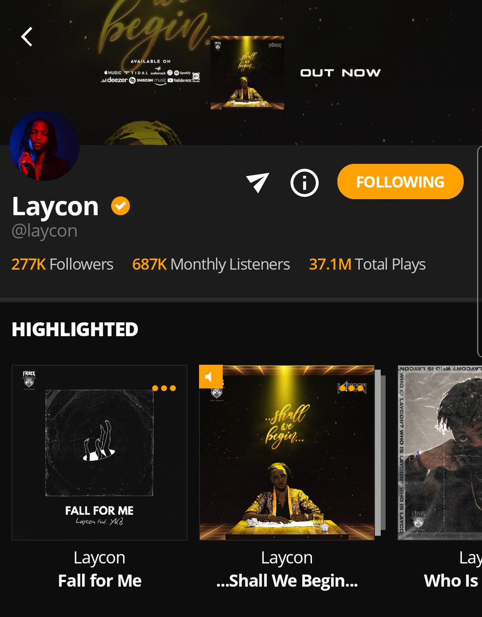 Laycon_kanbai's tweet photo. How it was Vs How it is going 
Massive growth!!! 1 year apart 

Congratulations @itsLaycon https://t.co/J3LmzY0E7Q