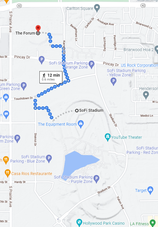 BTSMerchUpdates's tweet photo. Ticketmaster has opened up The Forum Parking Lot for BTS 

Location: 3900 W Manchester Blvd, Inglewood, CA 90305

Price: $50 + $5.50 service fee

Nov 27: https://t.co/oLlROM5EYQ
Nov 28: https://t.co/P39Gsslhnj https://t.co/zAkE35tKJe