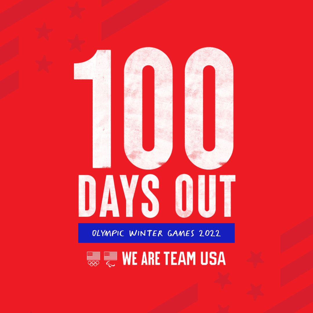 1👀 DAYS OUT.  
Get ready. #WinterOlympics