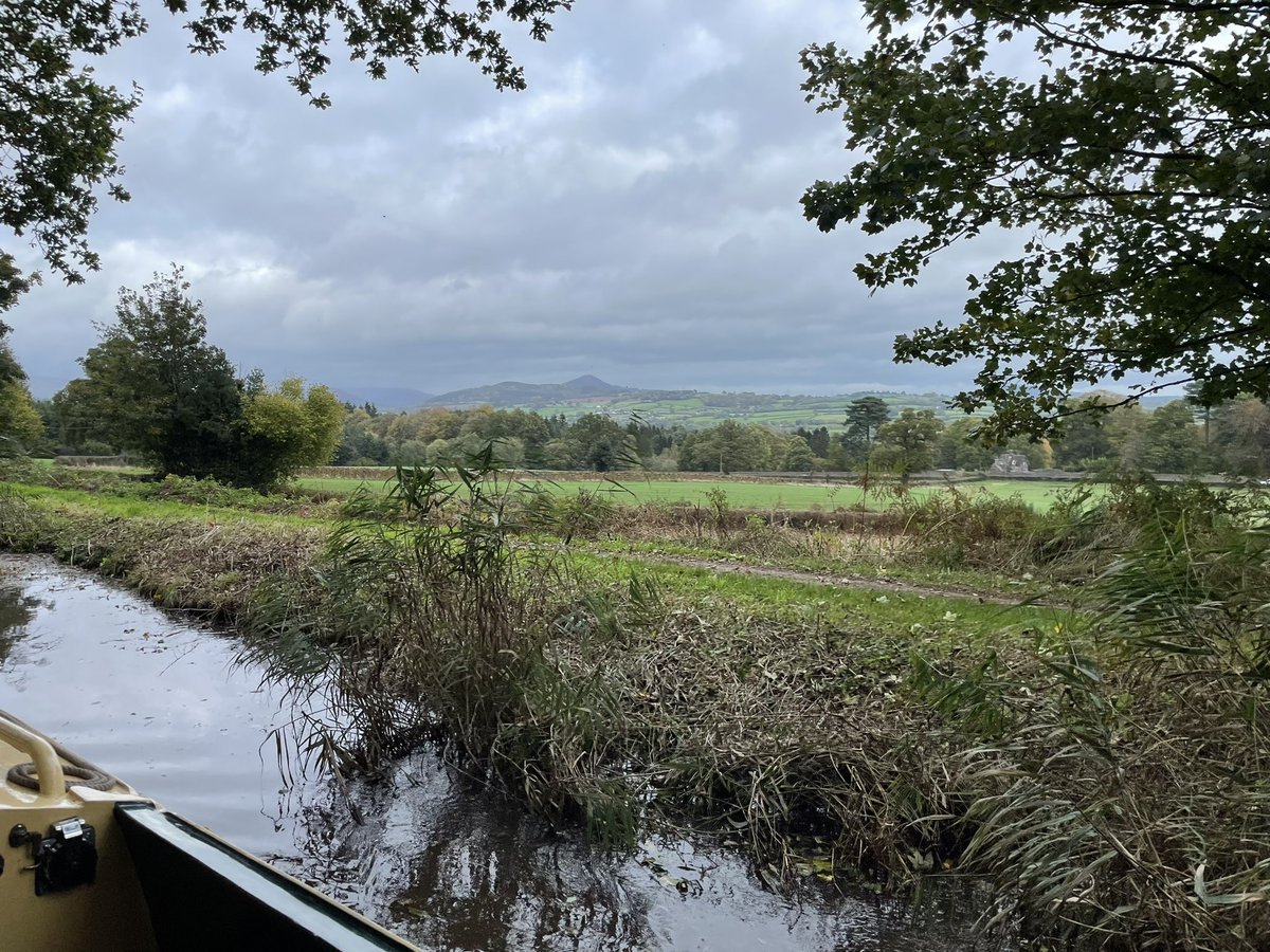 Rolling through the wonderful Welsh countryside. Life stands still. So peaceful and relaxing. #autumncrusing #luxurycanalboats <a href="/beaconparkboats/">Beacon Park Boats</a>
