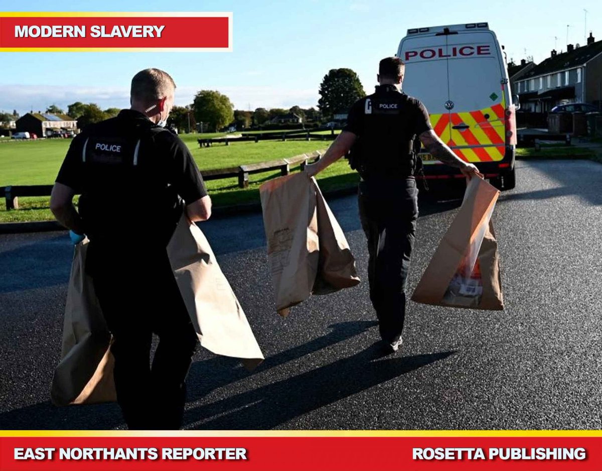 RushdenReporter's tweet photo. Arrests made following modern slavery and human trafficking operation. Read more https://t.co/q5ikGvzpnT #localnews #news #community #Northants #Northamptonshire #RushdenReporter https://t.co/t9h2hv6pzE