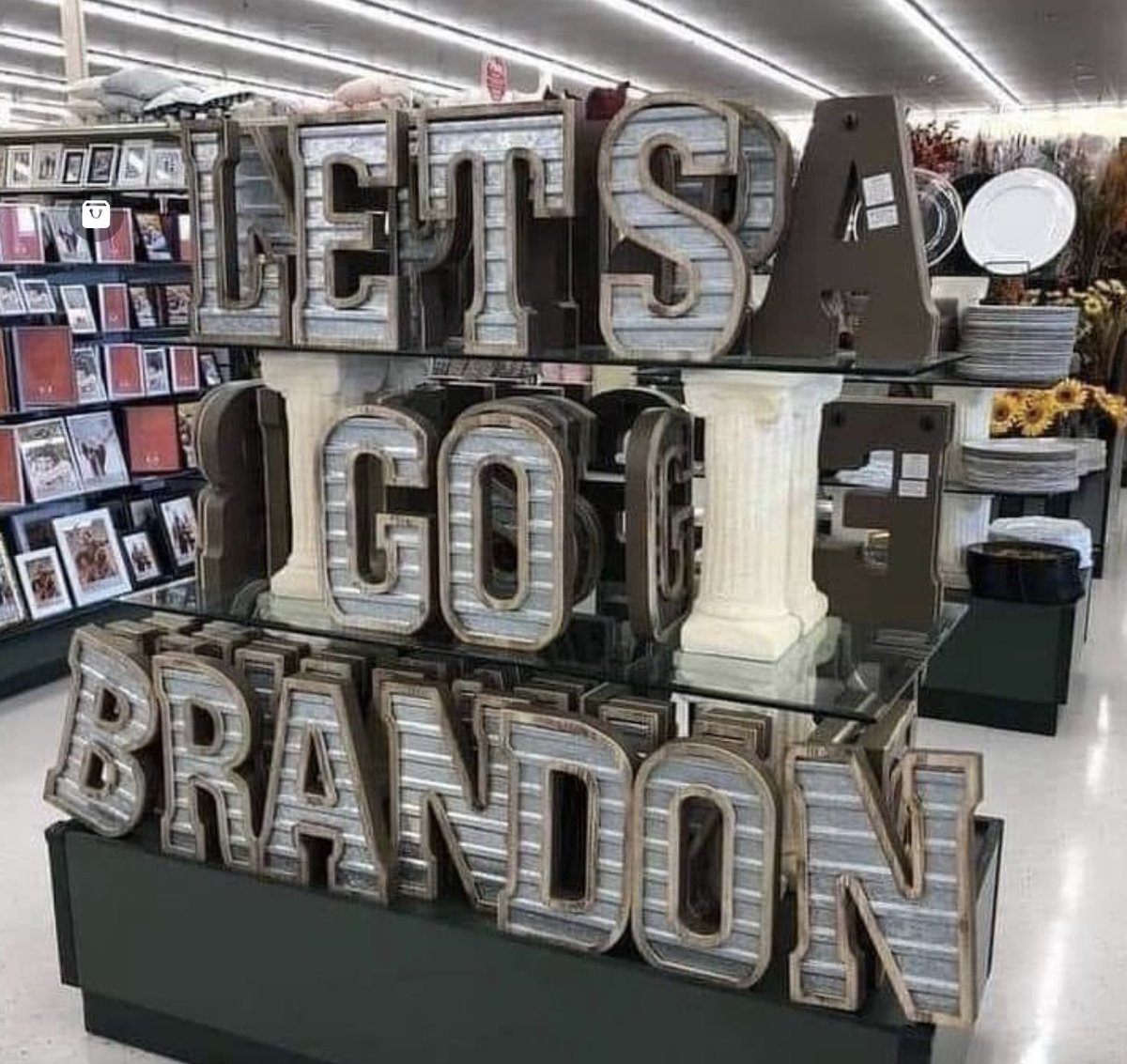 RealMattCouch's tweet photo. Hobby Lobby never looked so good! 

#LetsGoBrandon https://t.co/2hakGs73A0