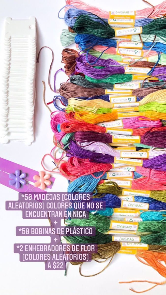 RedNeedleE's tweet photo. @laingenieraa Te dejo las dos opciones para comprar madejas, en las imágenes están los precios. https://t.co/cOEjHNCuPi