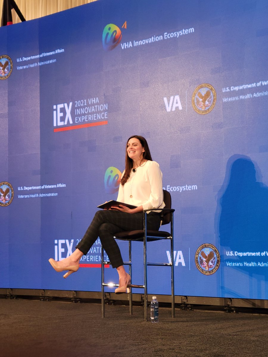 VAInnovation's tweet photo. Our incredible #iEXDemo hosts are @MustInnovate and Kathryn Beckner! #iEXTalks #BreakingBoundries https://t.co/bOZOPuPArV