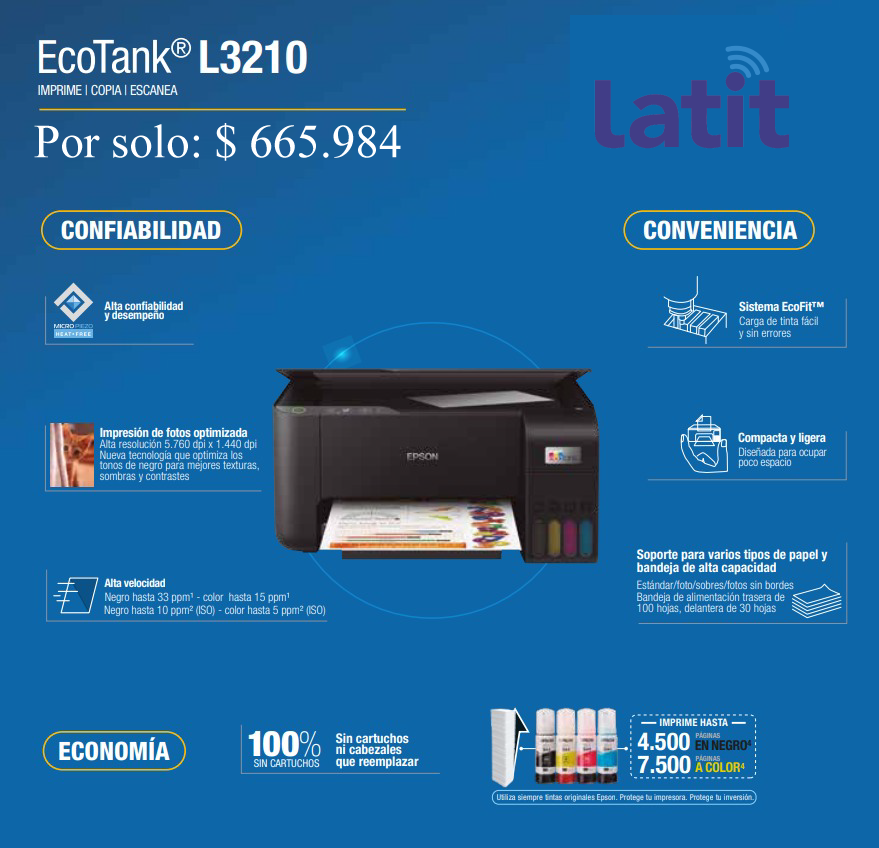LatitSas's tweet photo. Rematando precios en Octubre, no dejes pasar esta oportunidad y ve por el tuyo ahora solo tienes que hacer clic https://t.co/30DfCfWQXS y tendras el mejor equipo para tu oficina u hogar.

#hogar #oficina #epson #impresion #impresora https://t.co/LVDBYuuWdL