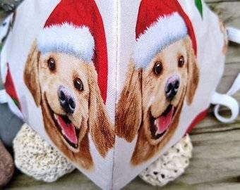TTabbyshack's tweet photo. Super cute Christmas dogs handmade 3 layer cotton facemask #christmasgift #reusablefacemask #christmas #DogsofTwittter #MHHSBD https://t.co/uCZ9z5UzaG https://t.co/hOmE3NewX8