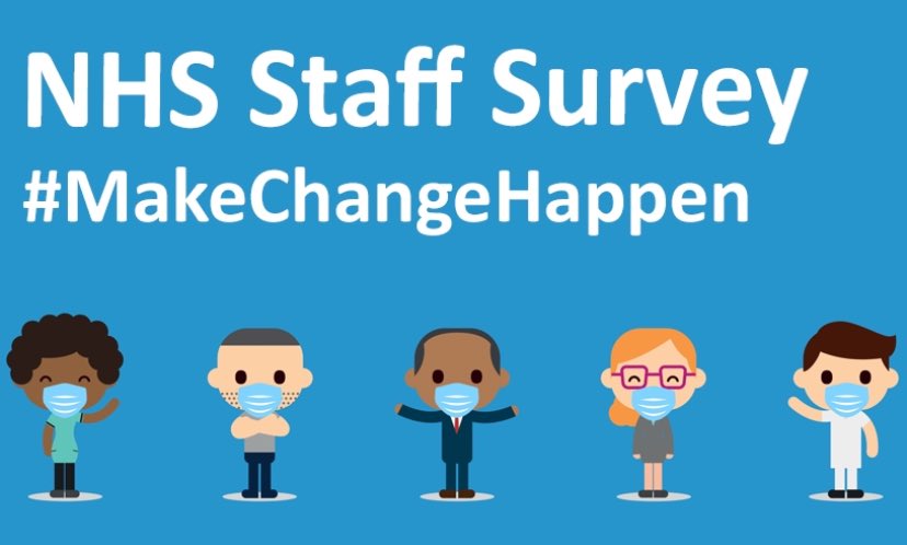 🤔 what would make your life at work even better? The #nhsstaffsurvey is your chance to tell us, so we can make @bthft an ever better place to be! It’s completely confidential 🔒 and your feedback really does make a difference ☑️ #useyourvoice
