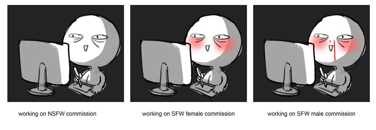 me stage of works
what can I say, I simp bishounen 