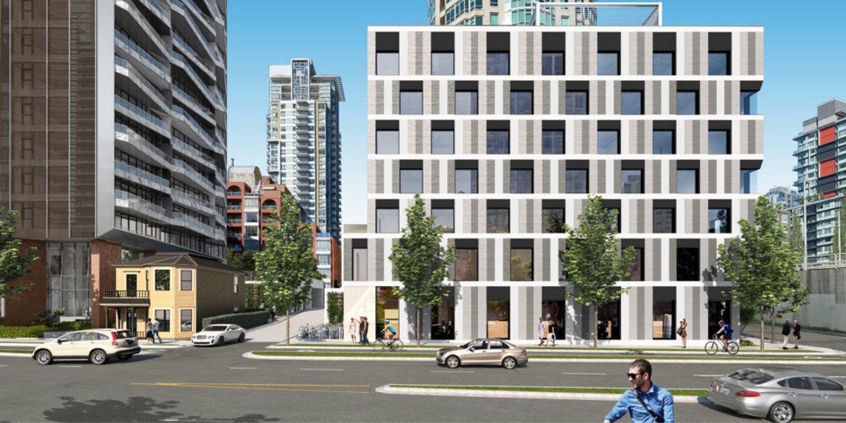 ibigroup's tweet photo. In collaboration with @MorrHershfield and @GrosvenorGRP, we provided Passive House consultation services for the development of one of the tallest #PassiveHouse buildings in #Vancouver, BC. The building is expected to produce nearly zero #greenhousegas emissions. #IBIGreen https://t.co/jXvSolhN6H