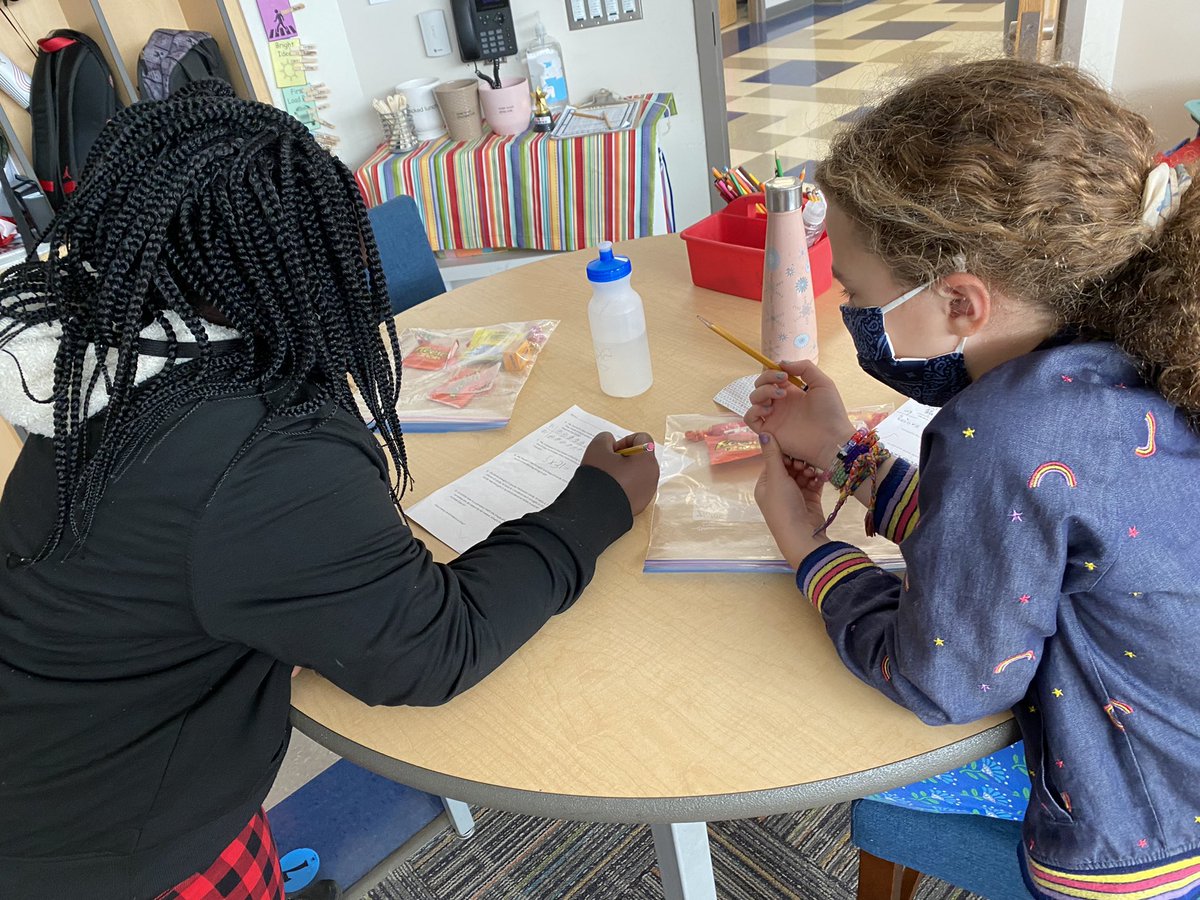 ms_peeples's tweet photo. Today, we did “Math Trick or Treat” where students solve a math problem and then “trick or treat” from the correlating bin! https://t.co/hbUE8KWdSD