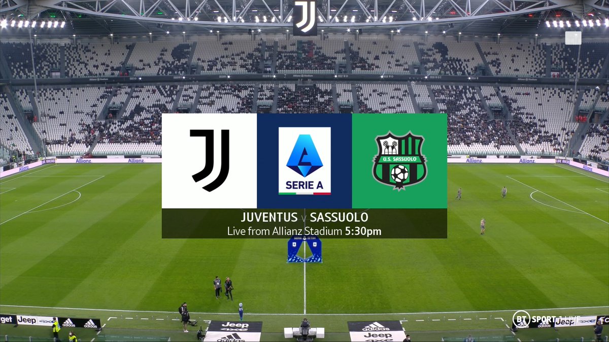 Full match: Juventus vs Sassuolo