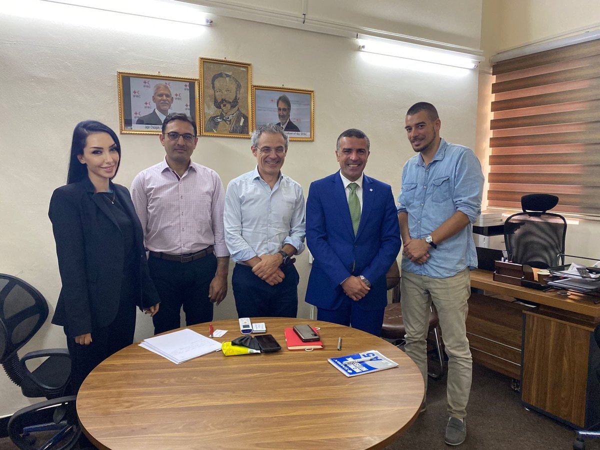 MEtwilb's tweet photo. So good meeting, thank you Frederic Boyer head of international and Benoit Lemaitre head of @HodFrc for the visit to @ifrc Iraq delegation, #internationalstrategy #health #coordination  #NSD #DRR #climate #one_country_plan  #togetherness #unstoppable @OzgeIrmak2 @ABasitKhanSwati https://t.co/5gNBzkXxs8