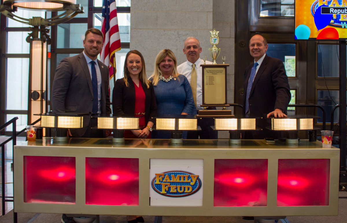 Survey says… This year’s Statehouse Family Feud was a huge success. Thank you to all our sponsors who helped make this an amazing day. 

Congratulations to the the GOP on taking home the trophy this year.